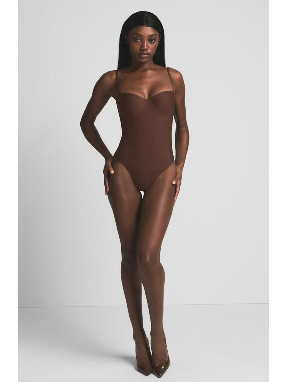 NWOT Skims Body Molded Underwire Bodysuit Color Cocoa Size 3X